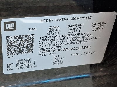 2022 Chevrolet Traverse LT Leather