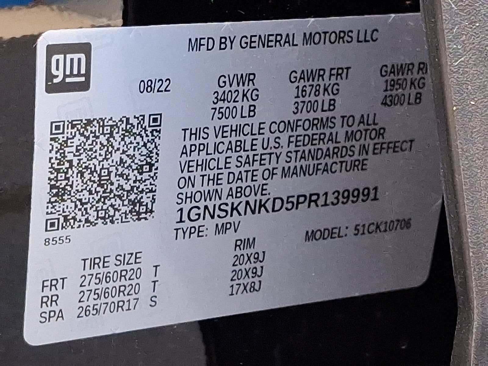 2023 Chevrolet Tahoe LT