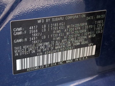 2024 Subaru Crosstrek Sport