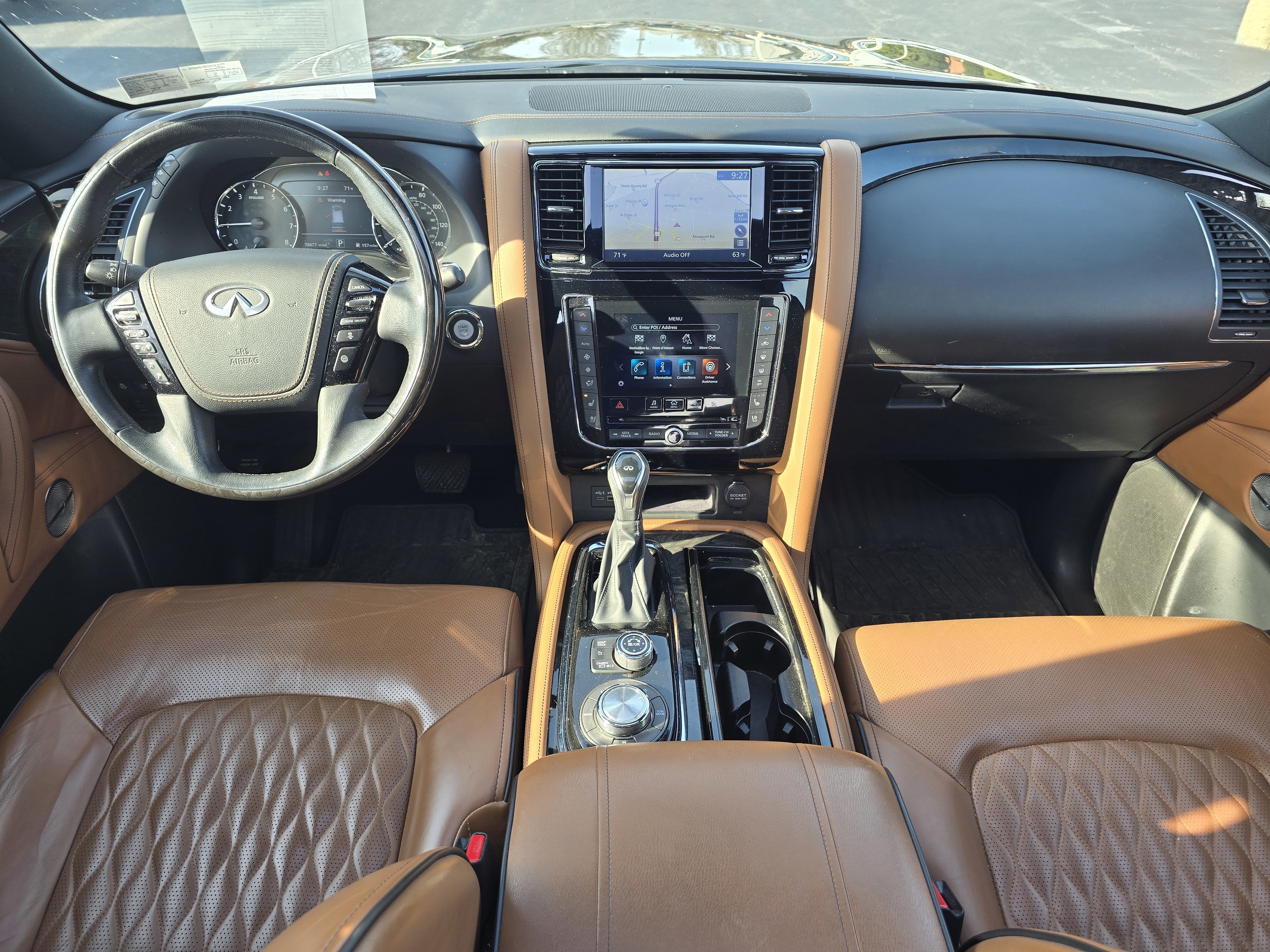 2021 INFINITI QX80 SENSORY