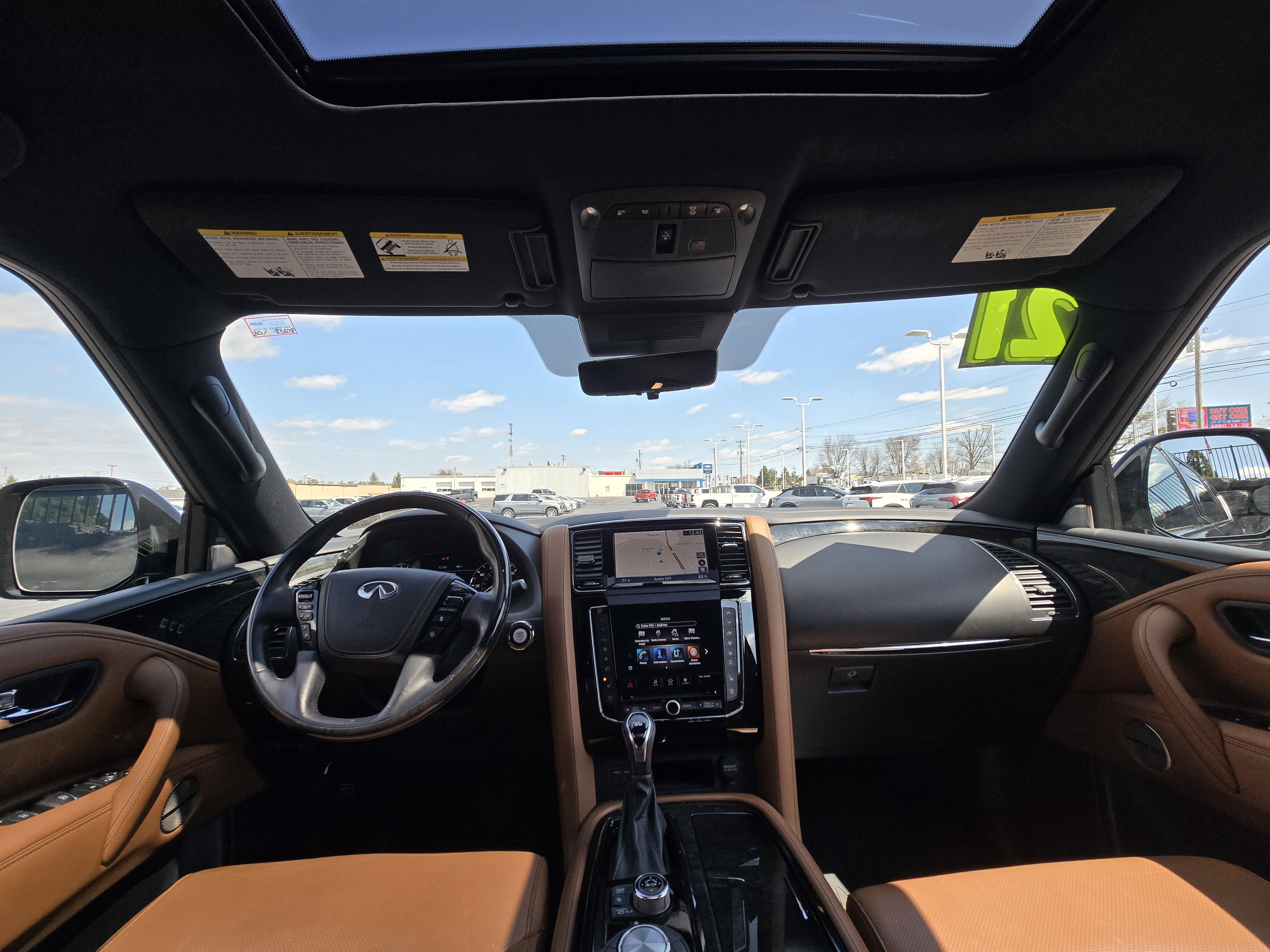 2021 INFINITI QX80 SENSORY