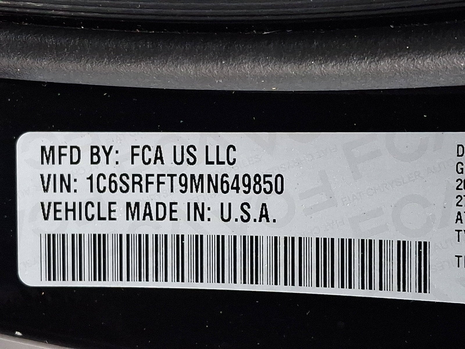 2021 RAM 1500 Big Horn