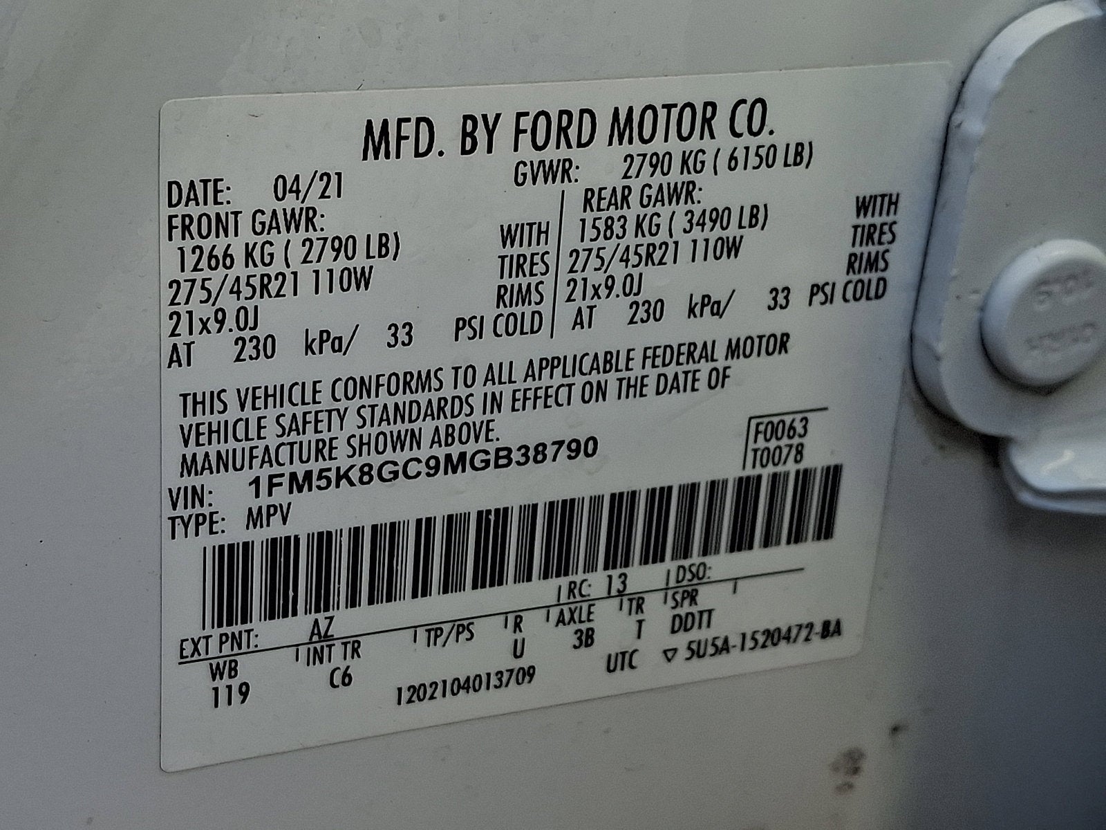 2021 Ford Explorer ST