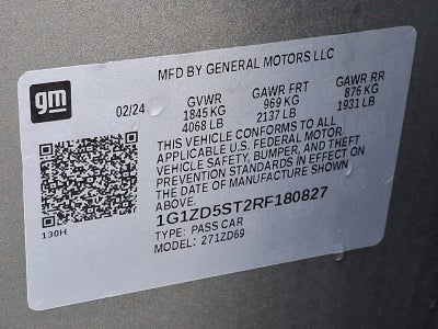 2024 Chevrolet Malibu 1LT