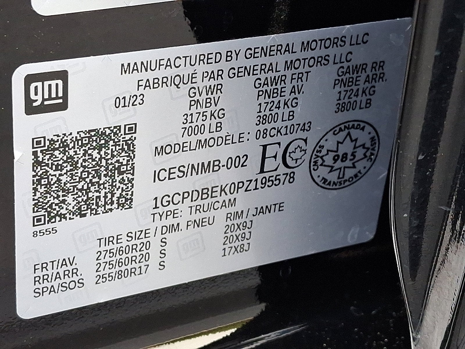 2023 Chevrolet Silverado 1500 Custom