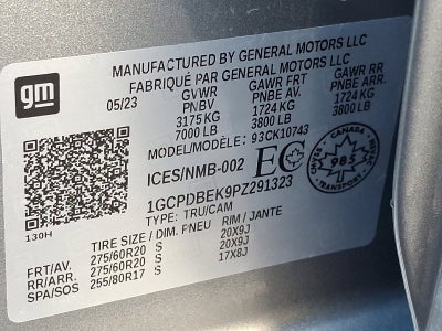 2023 Chevrolet Silverado 1500 Custom