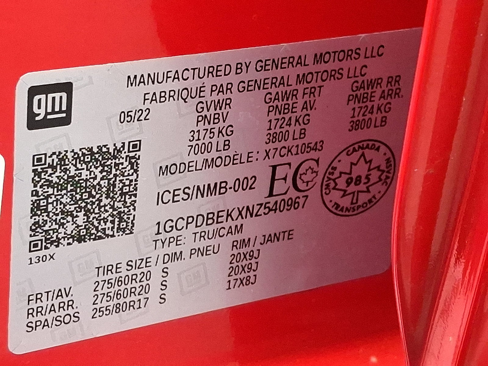 2022 Chevrolet Silverado 1500 Custom