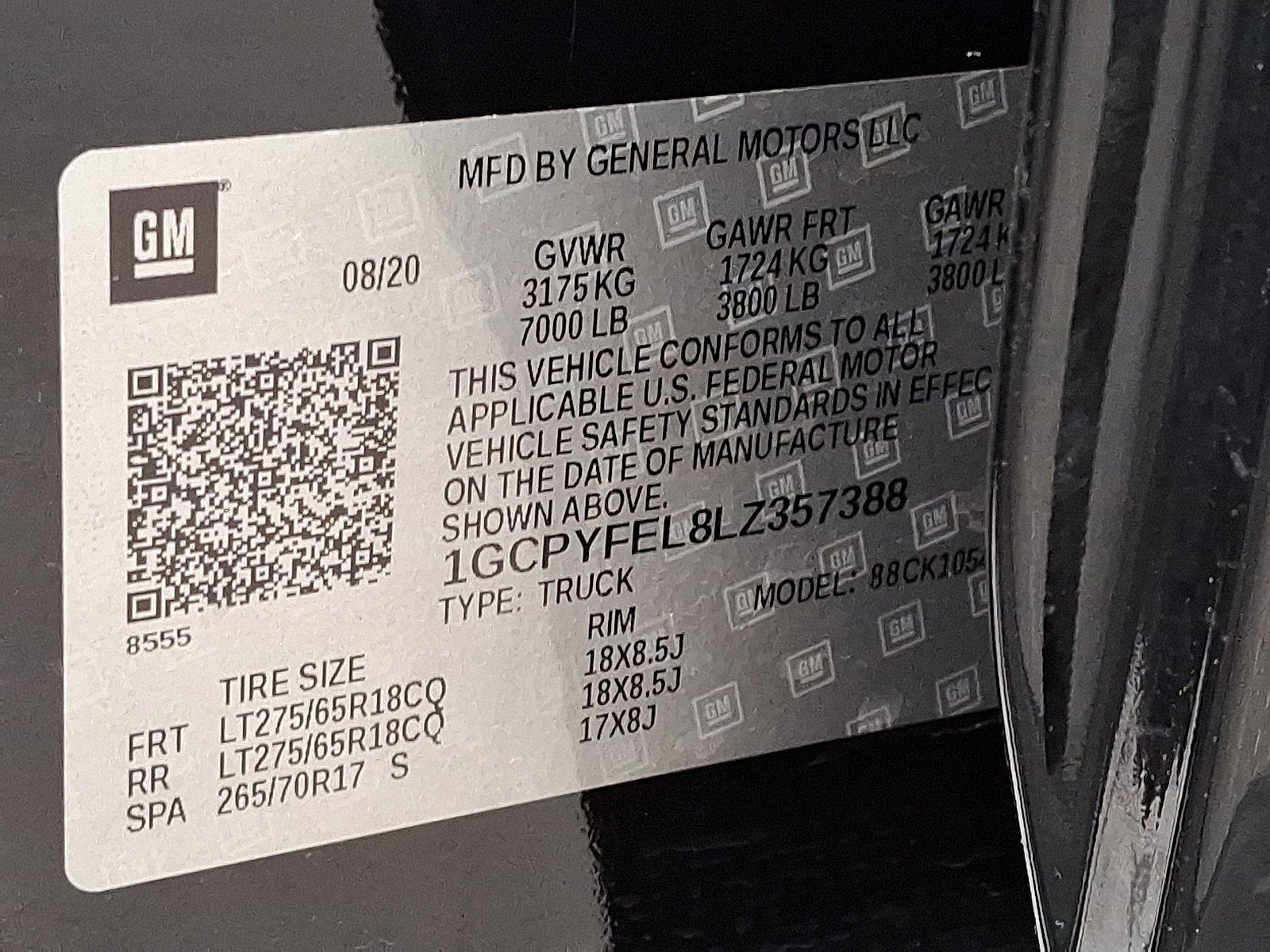 2020 Chevrolet Silverado 1500 LT Trail Boss