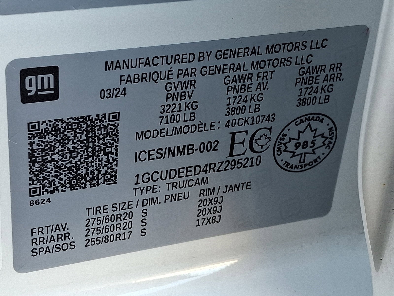 2024 Chevrolet Silverado 1500 RST