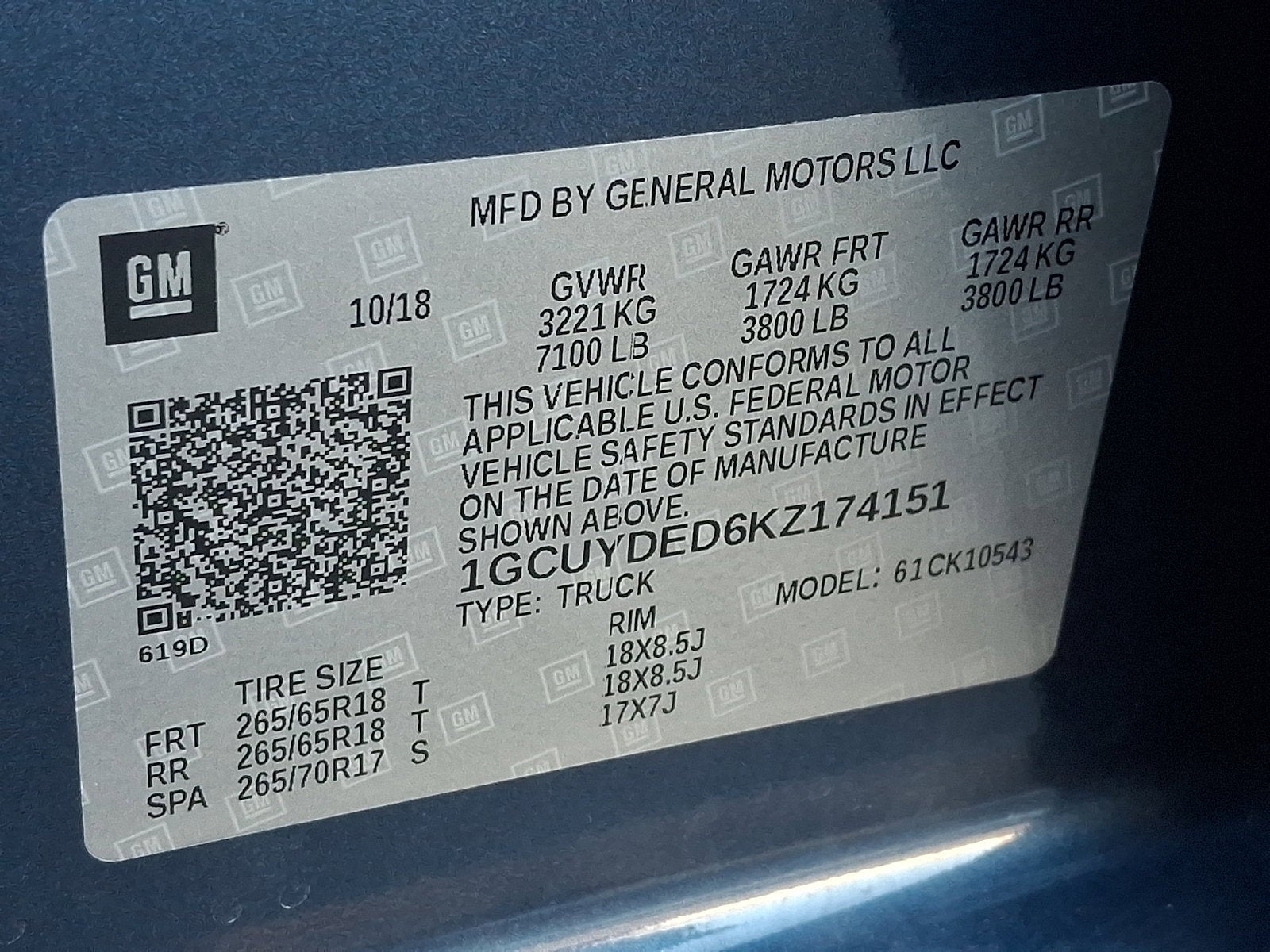 2019 Chevrolet Silverado 1500 LT