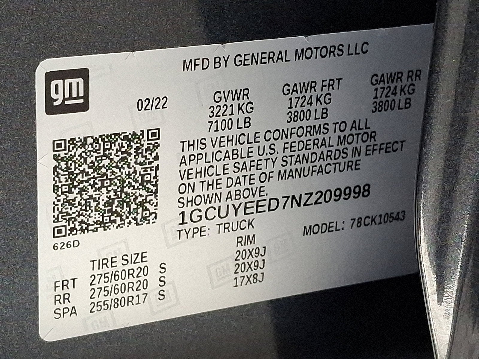 2022 Chevrolet Silverado 1500 LTD RST