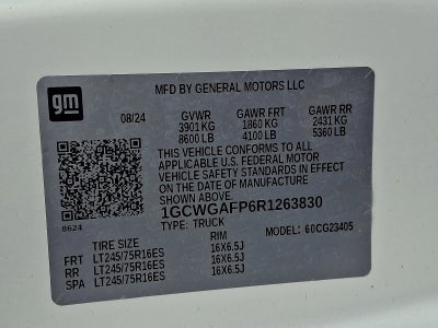 2024 Chevrolet Express Cargo 2500 WT