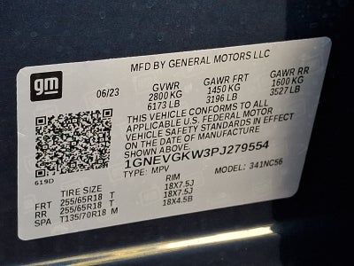 2023 Chevrolet Traverse LT Cloth