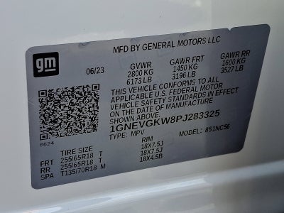 2023 Chevrolet Traverse LT Cloth