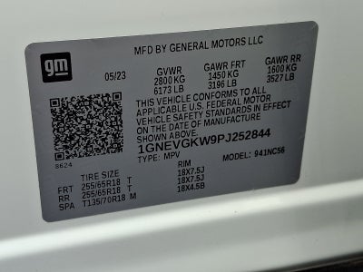 2023 Chevrolet Traverse LT Cloth