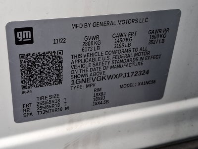 2023 Chevrolet Traverse LT Cloth