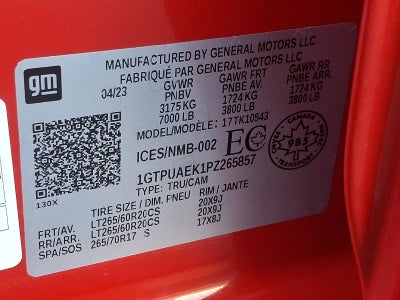 2023 GMC Sierra 1500 Pro