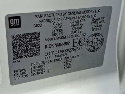 2023 GMC Sierra 1500 Pro