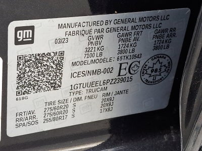 2023 GMC Sierra 1500 AT4