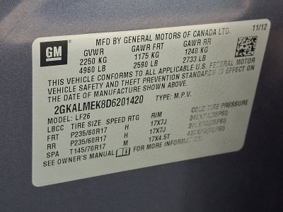2013 GMC Terrain SLE