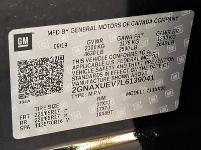 2020 Chevrolet Equinox LT