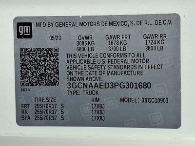 2023 Chevrolet Silverado 1500 WT