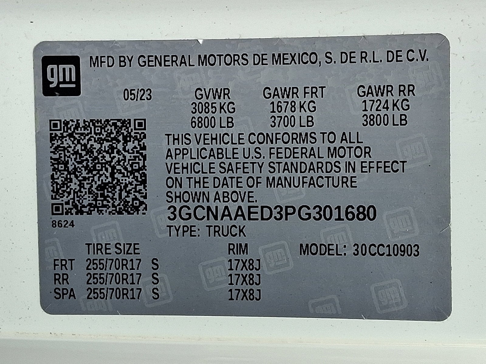 2023 Chevrolet Silverado 1500 WT