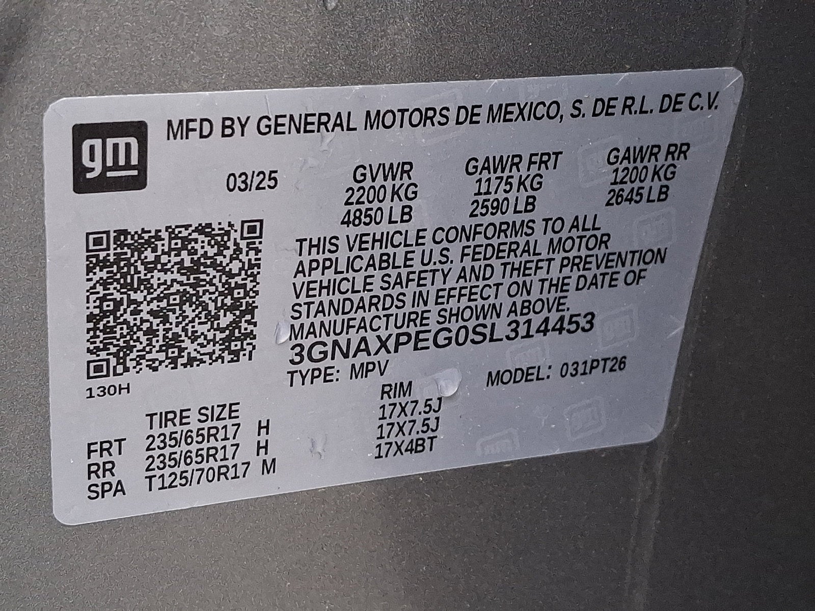 2025 Chevrolet Equinox LT