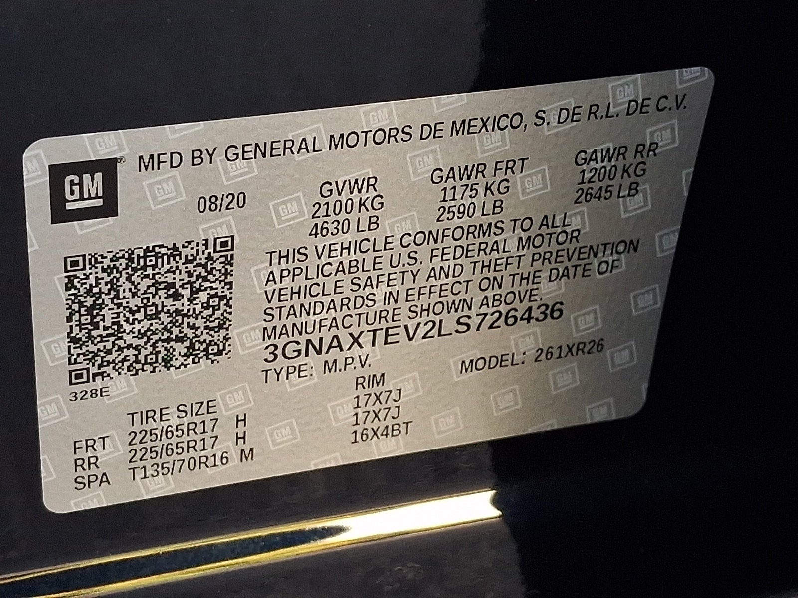 2020 Chevrolet Equinox LT