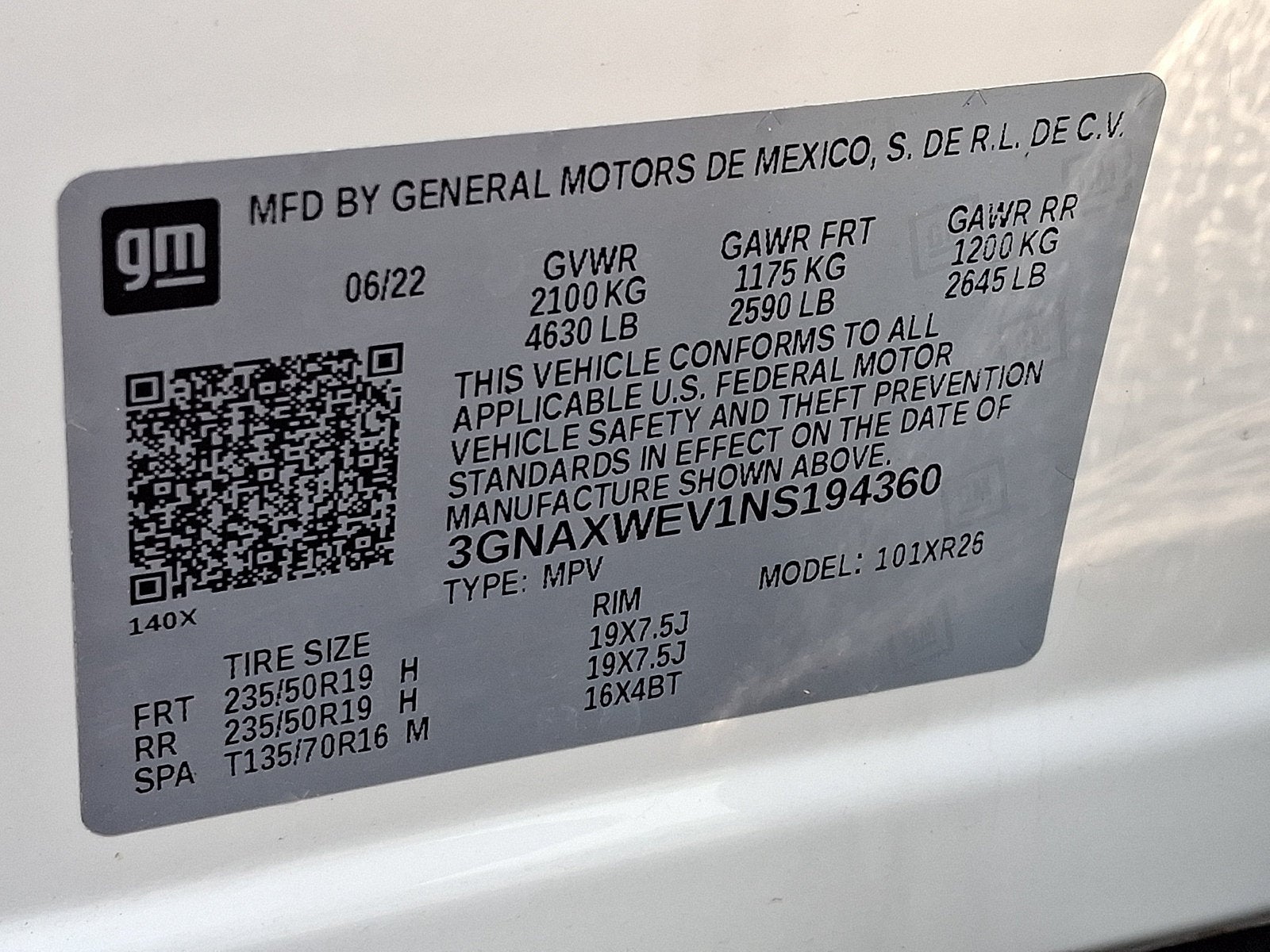 2022 Chevrolet Equinox RS