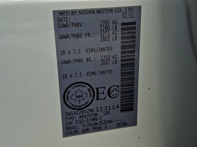 2021 Nissan Murano SV