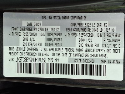 2022 Mazda Mazda CX-9 Signature