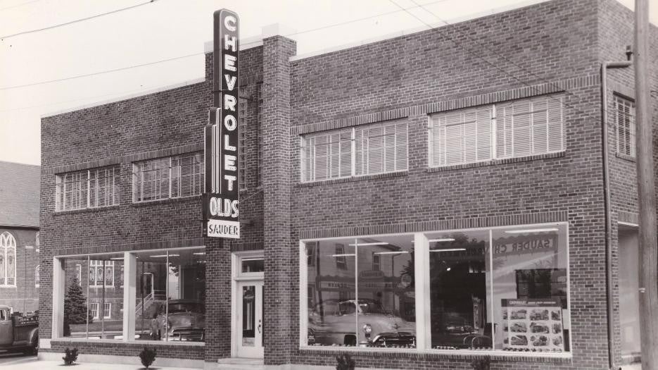 Various John Sauder Chevrolet store locations